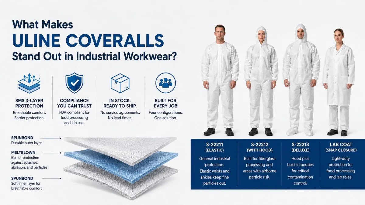 Uline Coveralls